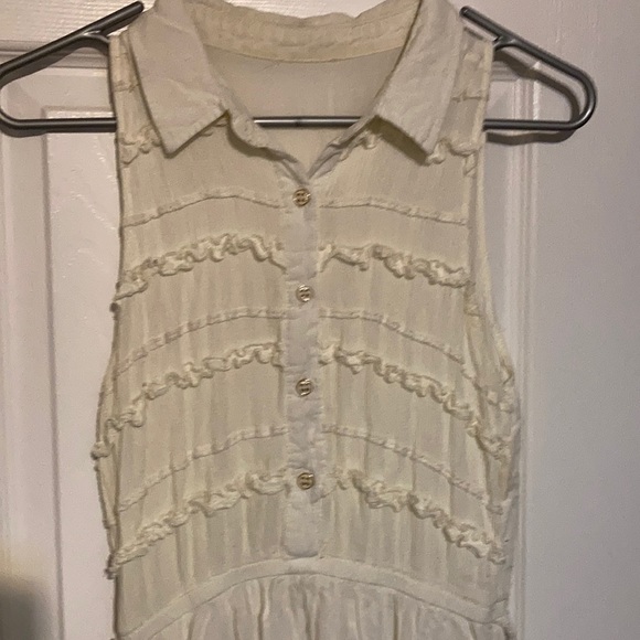 Off-White Cottage-Core Dress - Picture 2 of 8